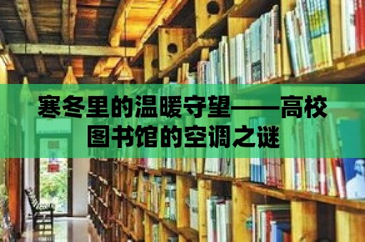 寒冬里的溫暖守望——高校圖書館的空調(diào)之謎