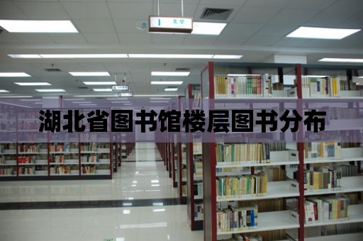 湖北省圖書館樓層圖書分布