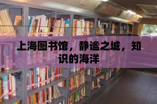 上海圖書館，靜謐之城，知識的海洋