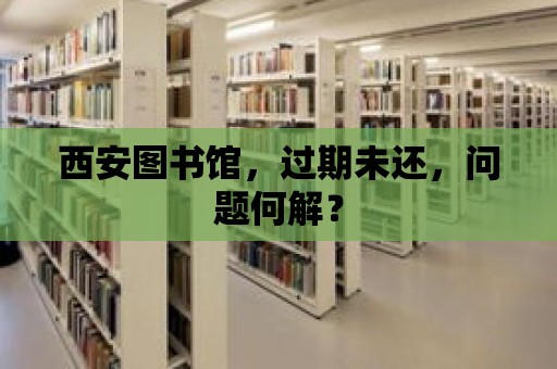 西安圖書館，過期未還，問題何解？