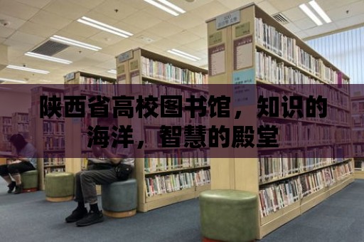 陜西省高校圖書館，知識的海洋，智慧的殿堂