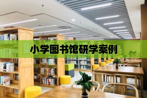 小學圖書館研學案例