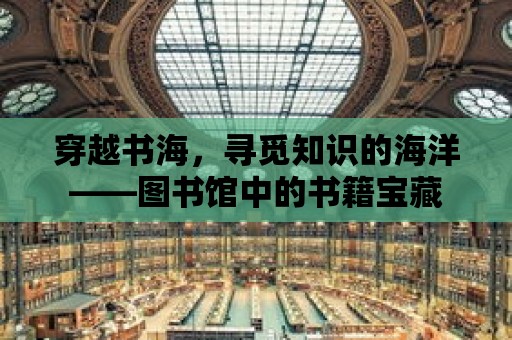 穿越書海，尋覓知識的海洋——圖書館中的書籍寶藏