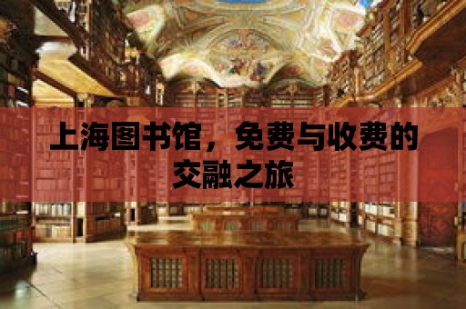 上海圖書館，免費(fèi)與收費(fèi)的交融之旅