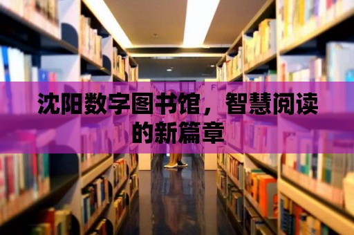 沈陽數字圖書館，智慧閱讀的新篇章