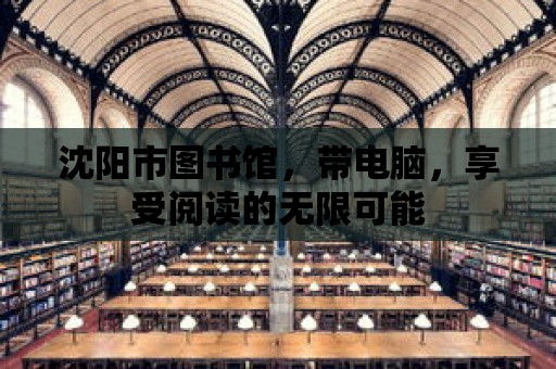 沈陽市圖書館，帶電腦，享受閱讀的無限可能