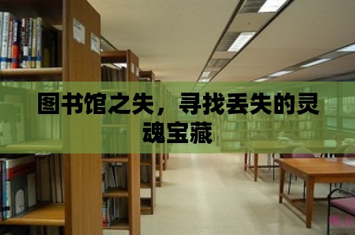 圖書館之失，尋找丟失的靈魂寶藏