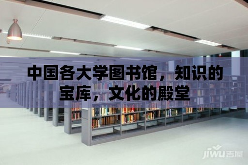 中國各大學圖書館，知識的寶庫，文化的殿堂