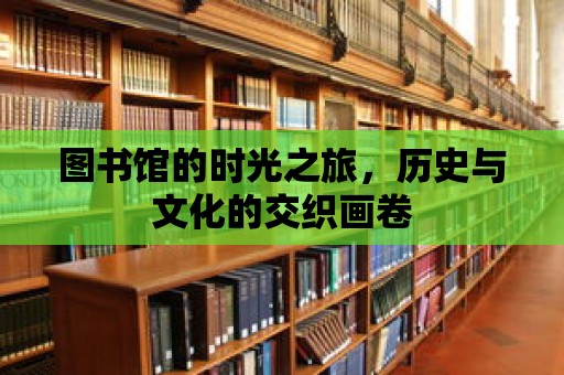 圖書館的時光之旅，歷史與文化的交織畫卷