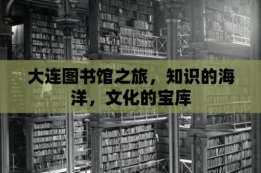 大連圖書館之旅，知識的海洋，文化的寶庫