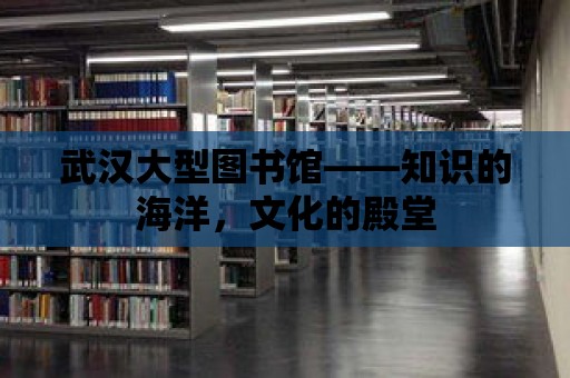 武漢大型圖書館——知識的海洋，文化的殿堂