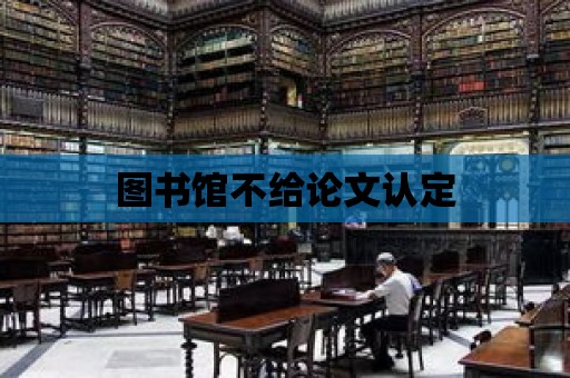 圖書館不給論文認定