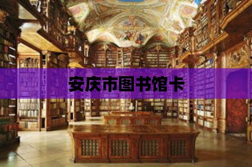 安慶市圖書館卡