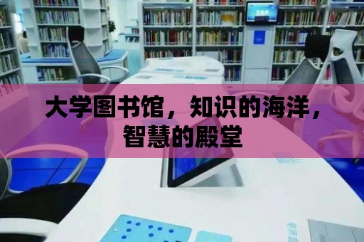 大學(xué)圖書館，知識的海洋，智慧的殿堂