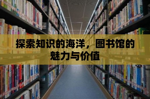 探索知識的海洋，圖書館的魅力與價值