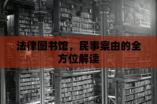 法律圖書館，民事案由的全方位解讀