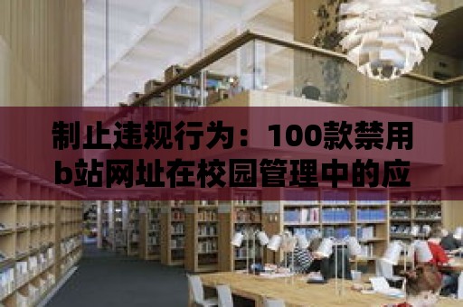 制止違規(guī)行為：100款禁用b站網(wǎng)址在校園管理中的應(yīng)用