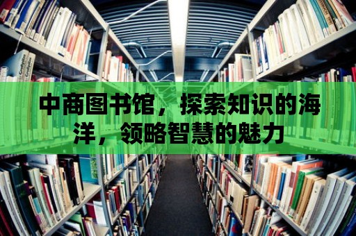 中商圖書館，探索知識的海洋，領略智慧的魅力