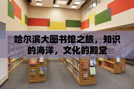 哈爾濱大圖書館之旅，知識的海洋，文化的殿堂