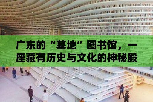 廣東的“墓地”圖書館，一座藏有歷史與文化的神秘殿堂