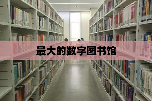 最大的數字圖書館