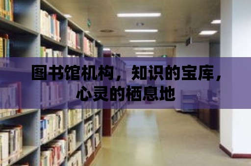 圖書館機構，知識的寶庫，心靈的棲息地