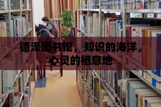 德澤圖書館，知識的海洋，心靈的棲息地