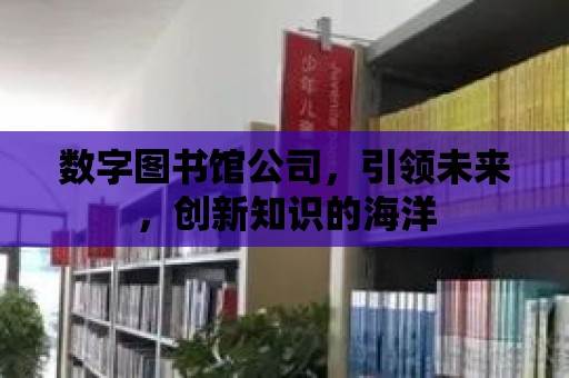 數字圖書館公司，引領未來，創新知識的海洋