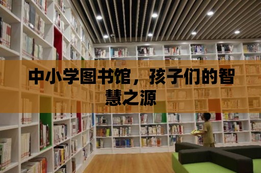 中小學圖書館，孩子們的智慧之源