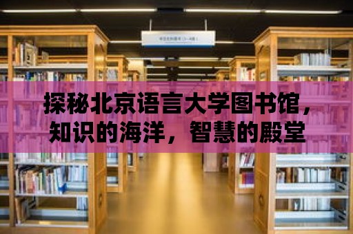 探秘北京語言大學圖書館，知識的海洋，智慧的殿堂