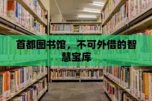 首都圖書館，不可外借的智慧寶庫