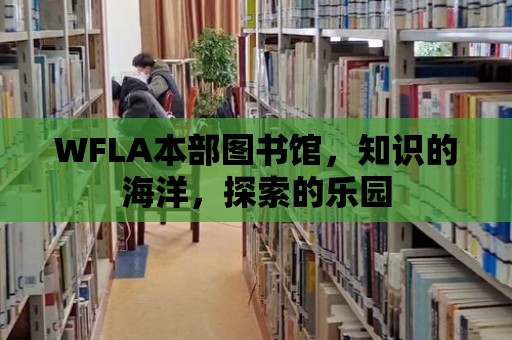 WFLA本部圖書館，知識的海洋，探索的樂園