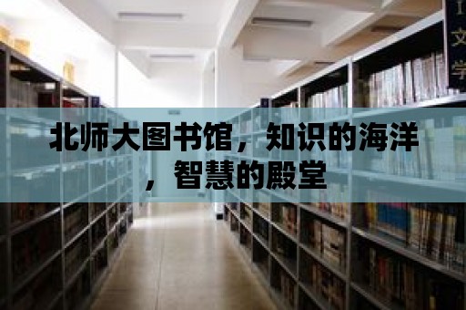 北師大圖書館，知識的海洋，智慧的殿堂