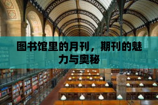 圖書(shū)館里的月刊，期刊的魅力與奧秘