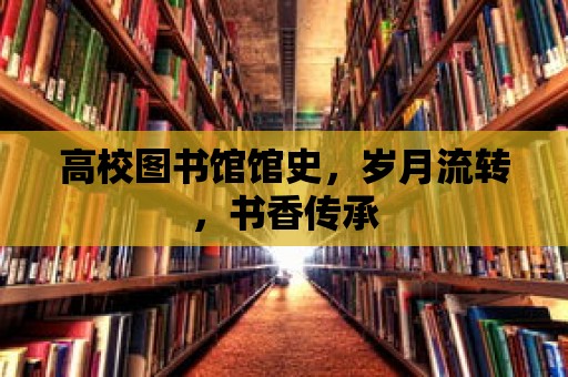 高校圖書館館史，歲月流轉，書香傳承