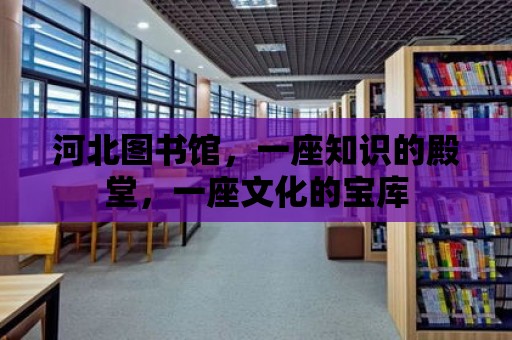 河北圖書館，一座知識(shí)的殿堂，一座文化的寶庫(kù)