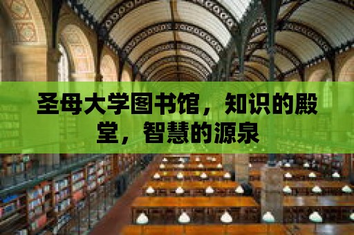 圣母大學圖書館，知識的殿堂，智慧的源泉