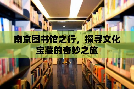 南京圖書館之行，探尋文化寶藏的奇妙之旅