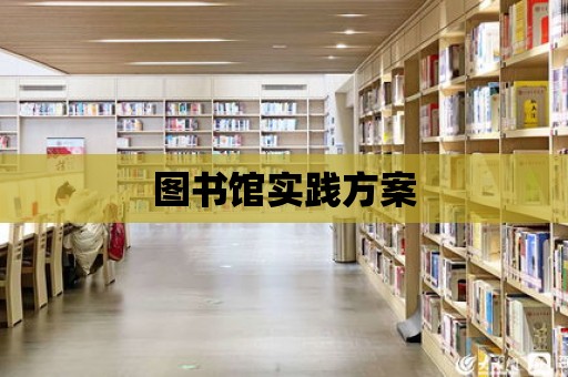 圖書館實踐方案