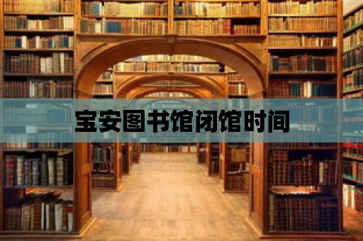 寶安圖書館閉館時間