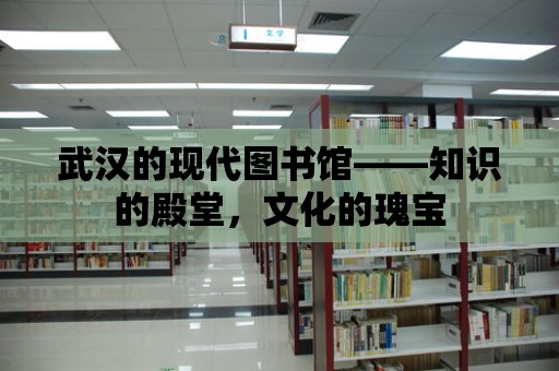 武漢的現代圖書館——知識的殿堂，文化的瑰寶