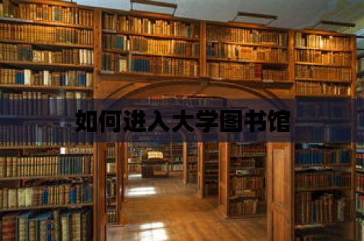 如何進入大學圖書館