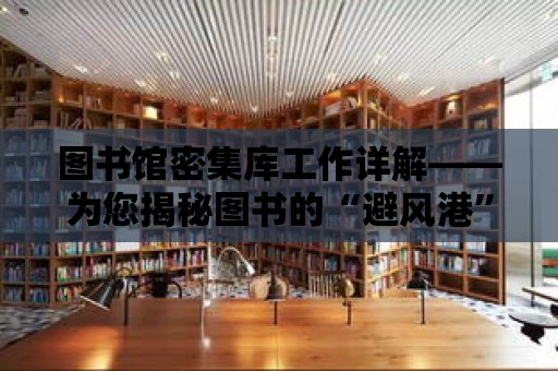 圖書館密集庫工作詳解——為您揭秘圖書的“避風港”