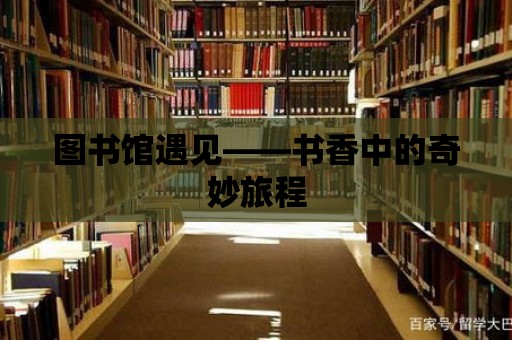 圖書館遇見——書香中的奇妙旅程