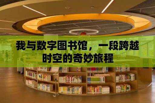 我與數字圖書館，一段跨越時空的奇妙旅程