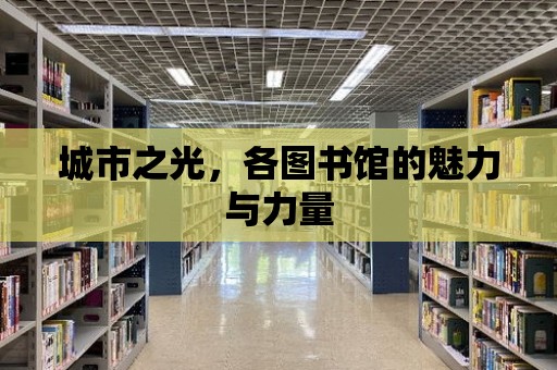 城市之光，各圖書館的魅力與力量