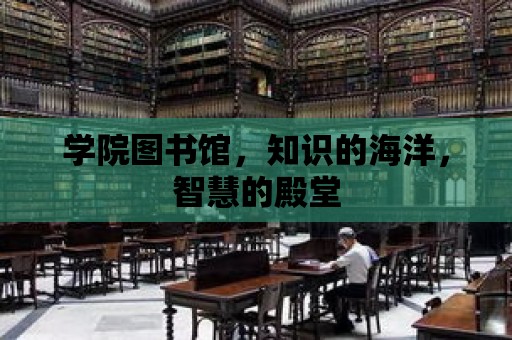 學院圖書館，知識的海洋，智慧的殿堂