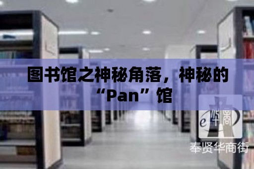 圖書館之神秘角落，神秘的“Pan”館