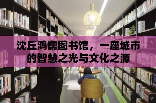 沈丘鴻儒圖書館，一座城市的智慧之光與文化之源