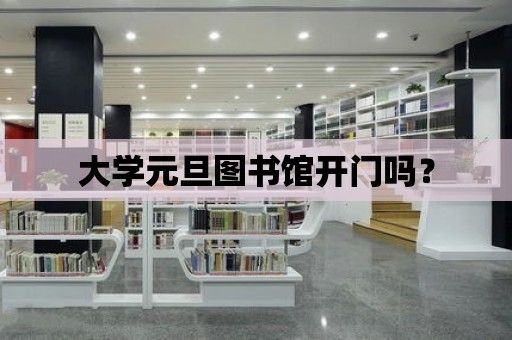 大學元旦圖書館開門嗎？